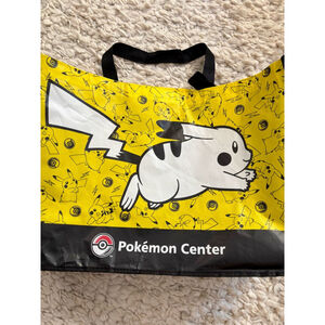 The Pokemon Center reusable Tote Bag Yellow Black One Size Pikachu Charizard